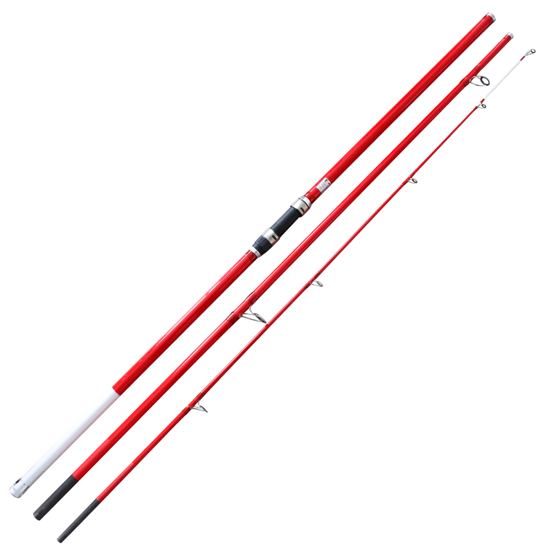 Odoln&yacute; 3-sekčn&iacute; ryb&aacute;řsk&yacute; prut na surfov&aacute;n&iacute;, uhl&iacute;kov&eacute; vl&aacute;kno, vlastn&iacute; barevn&eacute; možnosti