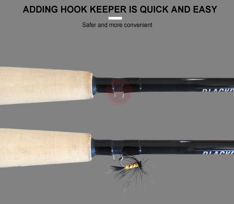 Anpassad 2 st l&auml;ttvikts kolfiber flugfiskesp&ouml;