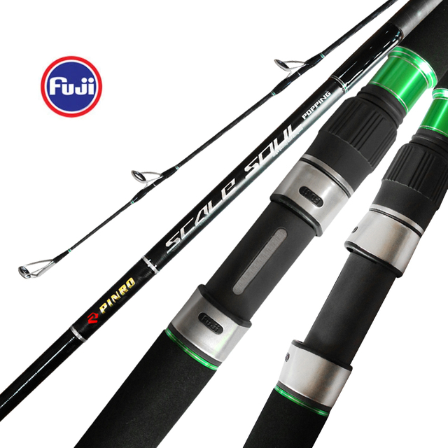 8'6 '' 1.5pc Fuji Poping Rod do łowienia morskiego