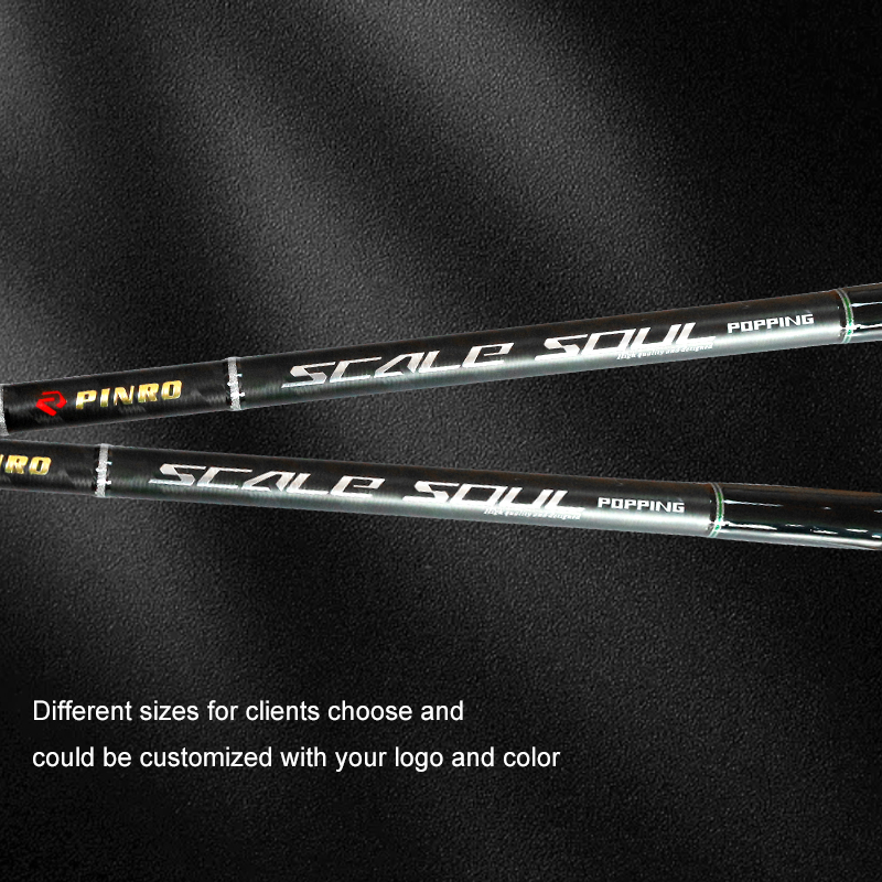 8'6'' 1,5-delige Fuji Poping-hengel voor zeevissen