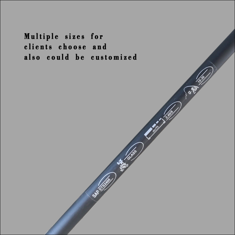 Joran Pancing Putar Bahan Kaca Epoksi 1,8M/1,98m