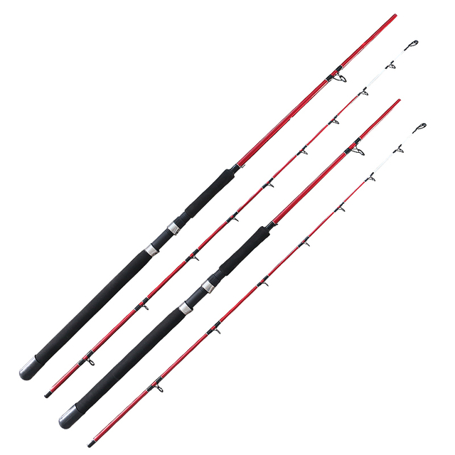 2.1m/2.4m Tindakan Soft Soft Downrigger Rods Fishing