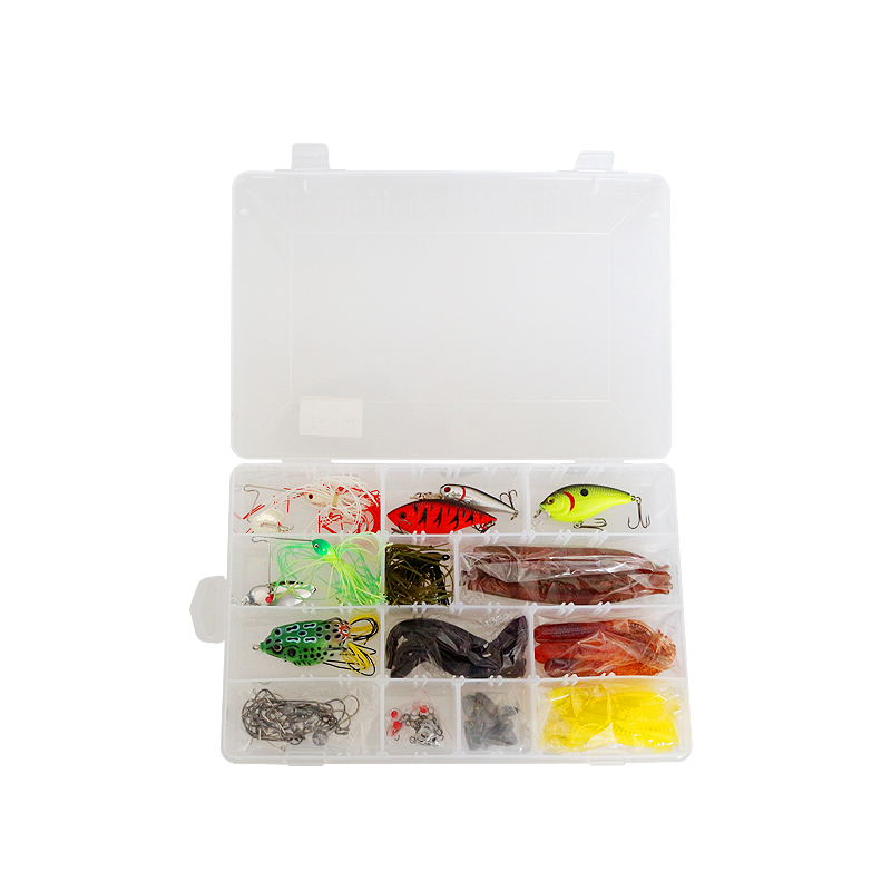 Kotak tackle terminal tersuai untuk memancing bass