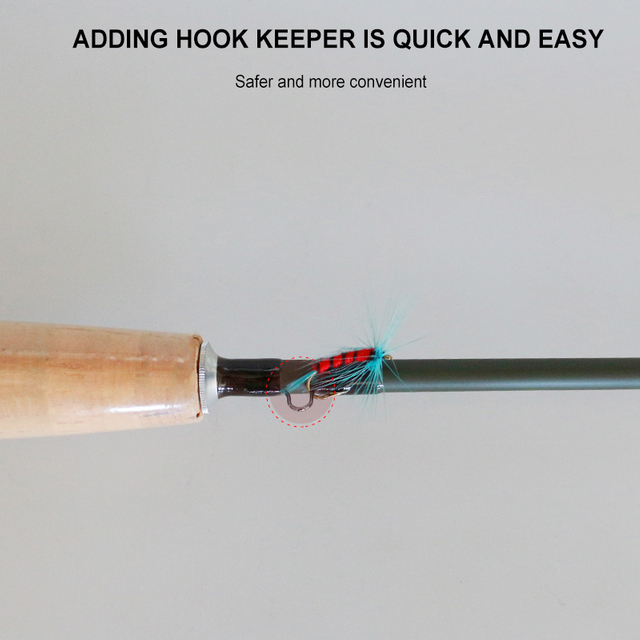 7'6''/8'6''/9' Carbon Portable Travel Fly Rods