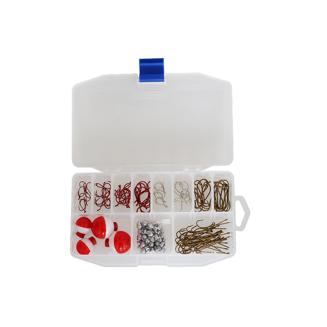 Aangepaste terminal tackle box-hook, float, sinkers