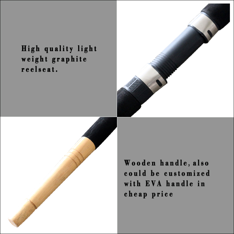 Begynder Surf Angler Carbon Fiber Rod, h&oslash;j holdbarhed