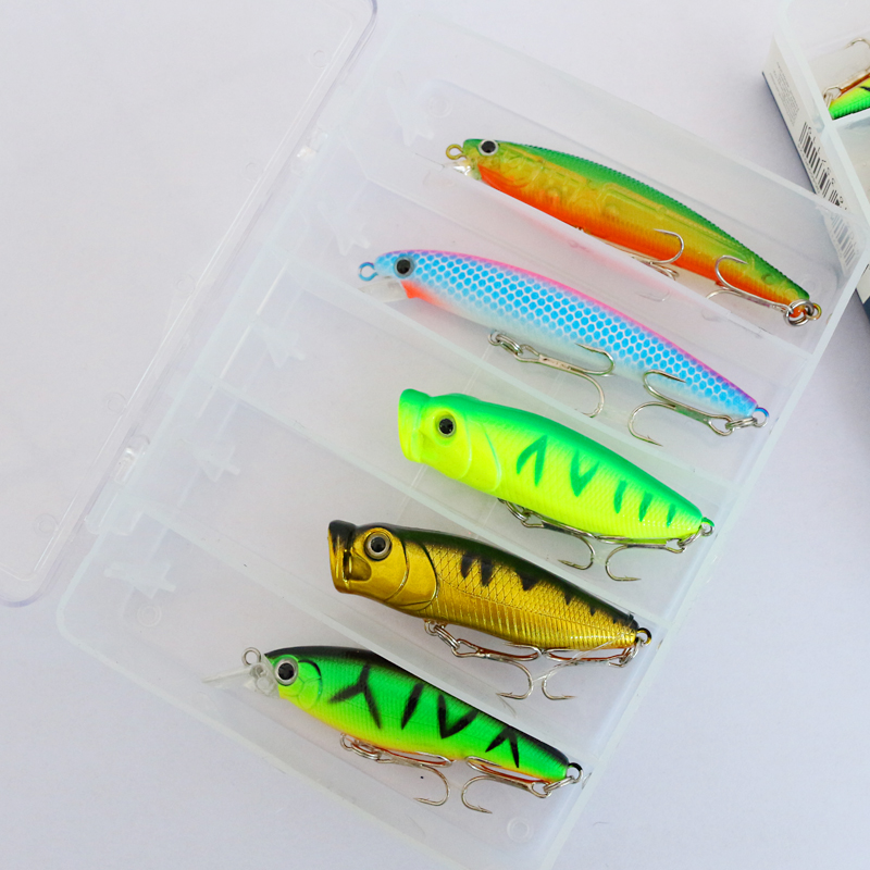 Kit memancing trout/perch/pike/zander tersuai dengan goyang