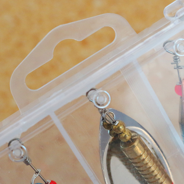Aangepaste draaiers tackle stel vir forel/sitplek/snoekhengel