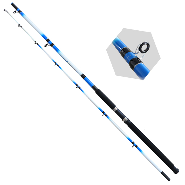 Auctus II-Piece Surfcasting rod Set, Saltwater obsistens