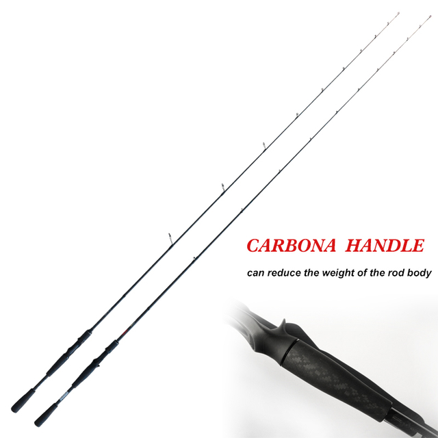 Toray Carbon 1pc Bass Fishing Rod wykonany w Chinach