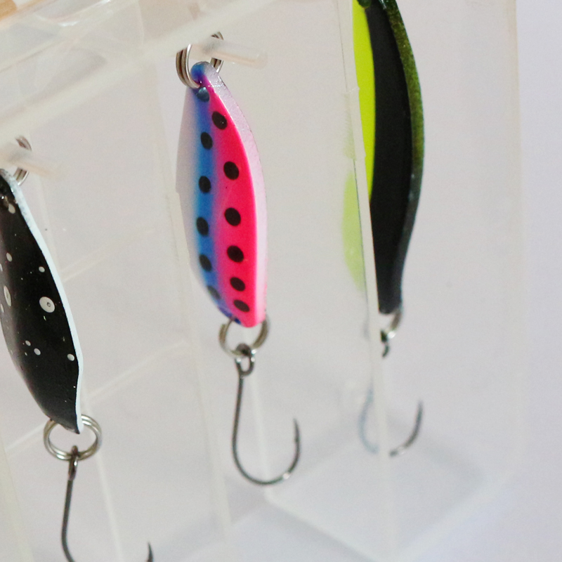 ປັບແຕ່ງ trout/perch/pike/zander tackle ທີ່ກໍານົດໄວ້ດ້ວຍບ່ວງ