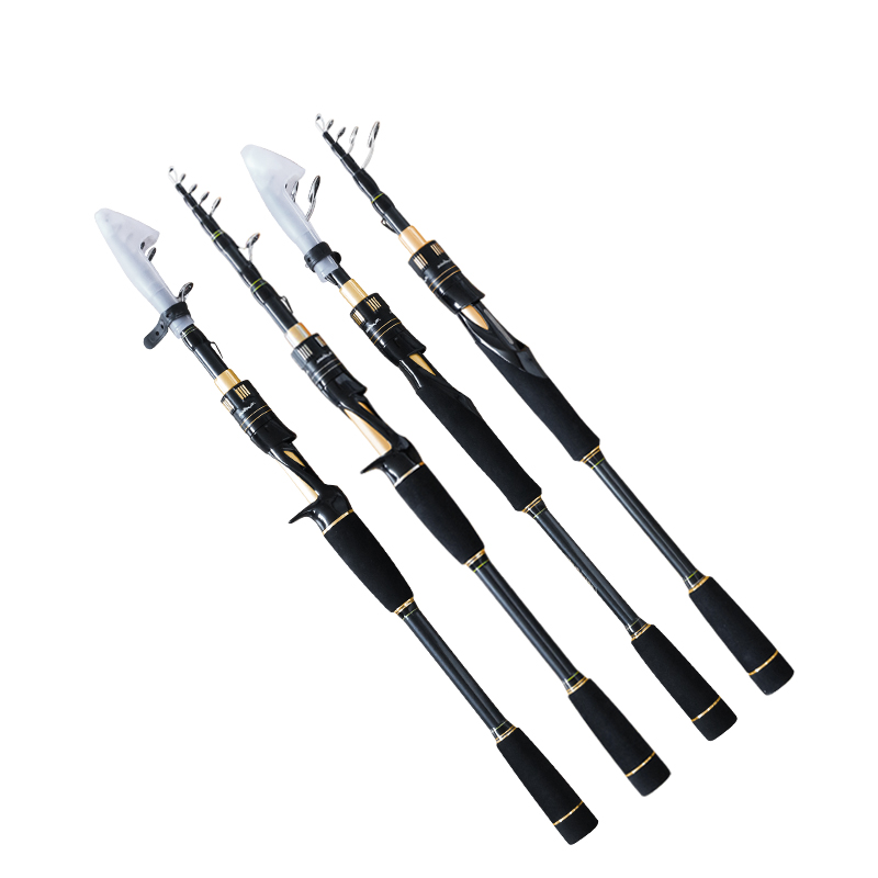 Pancing Teleskopik Pendek untuk Memancing Tasik/Sungai