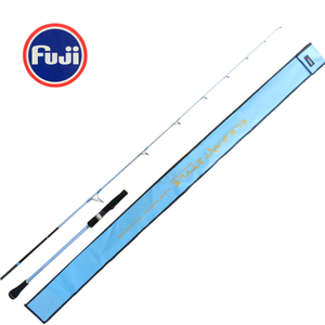 Rod Pancing Berputar Jigging Perlahan Karbon Fuji Tersuai