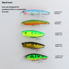 Peralatan memancing ikan trout/bertengger/pike/zander yang disesuaikan dengan wobbler